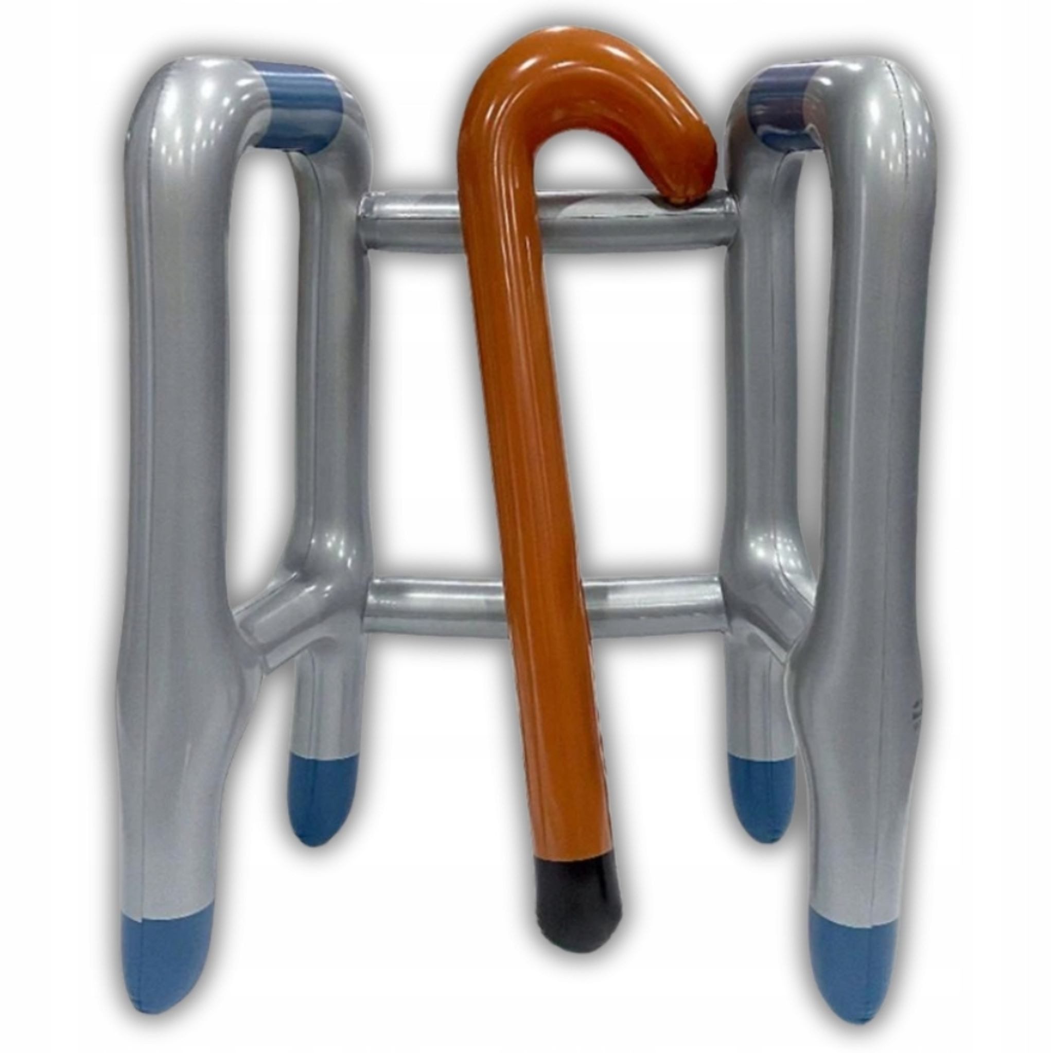 Hopki Kostüm Aufblasbarer Gehstock und Rollator - Perfekt für Halloween