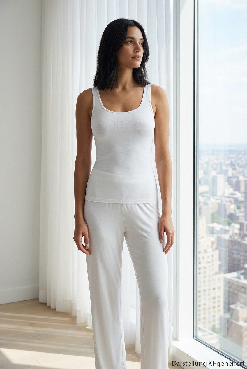 Pompadour Unterhemd (Mehrpack, 6-St., 6er-Pack) mit Rundhals-Ausschnitt, br günstig online kaufen