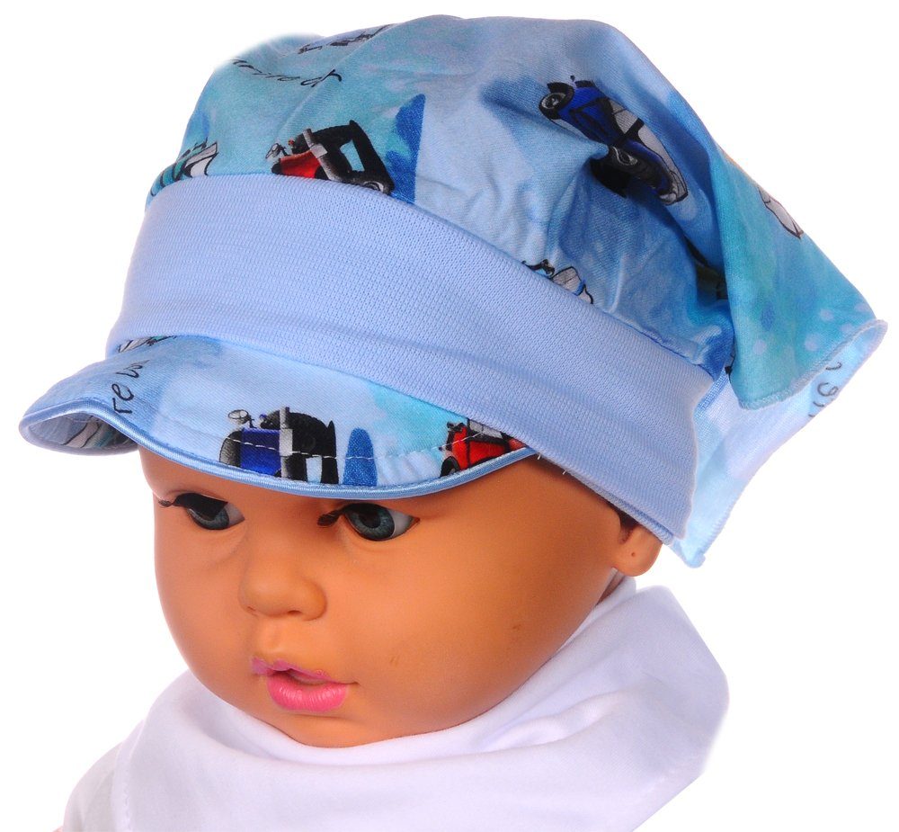 Bandana La Sommer und 48 Bortini Kopftuch - für 39 Kopfumfang Kinder Baby Mütze cm
