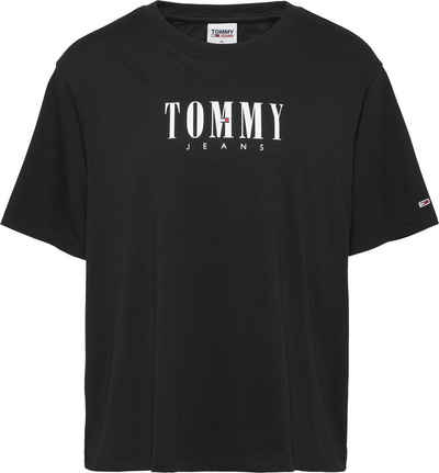 Tommy Jeans Curve Rundhalsshirt »TJW CRV REG ESSENTIAL LOGO2 SS« mit Logo-Stickerei am Ärmel