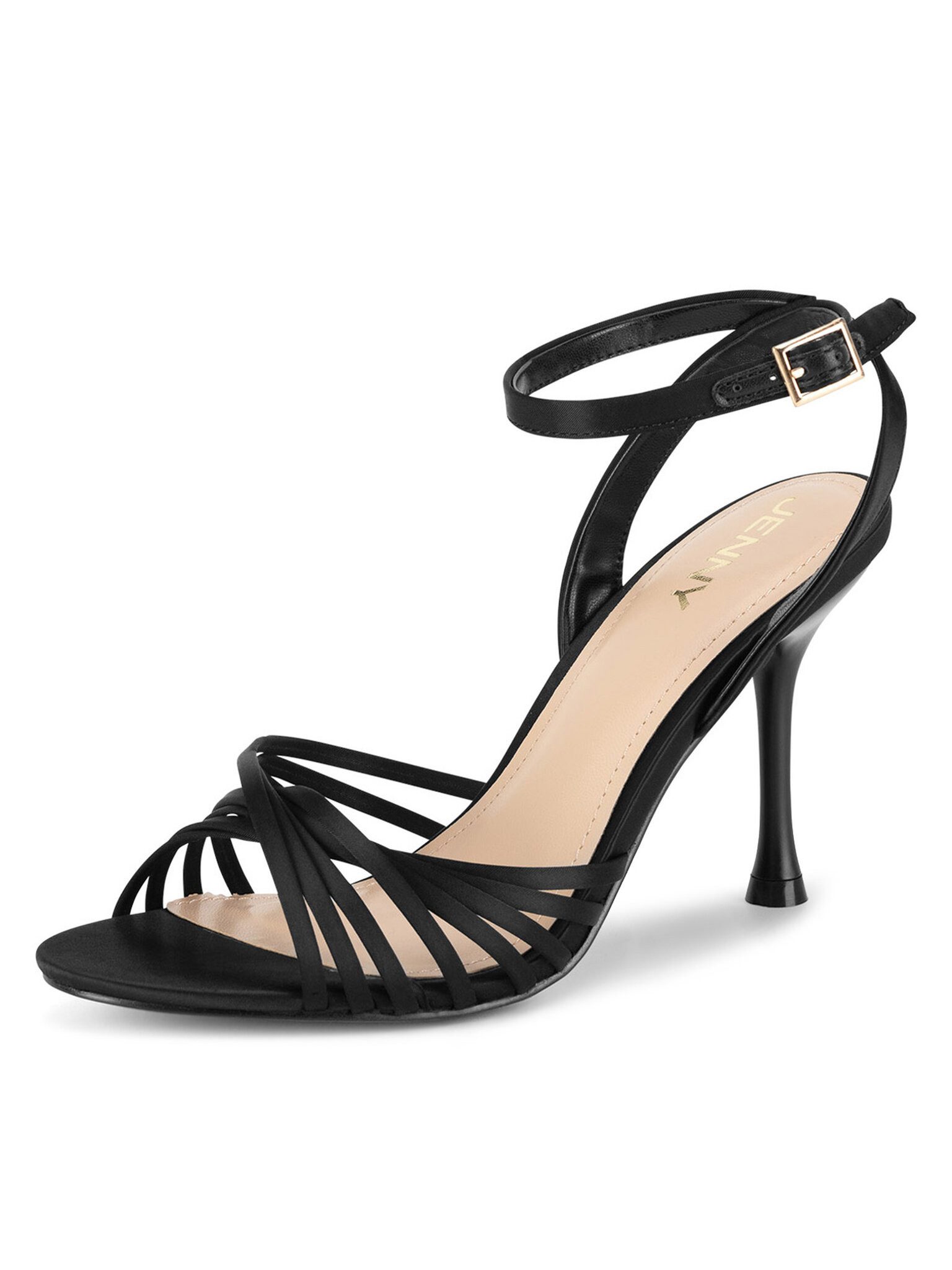 Jenny Jenny Damen Sandals Schwarz CD24070-2 Sandale – Bild 3 von 5
