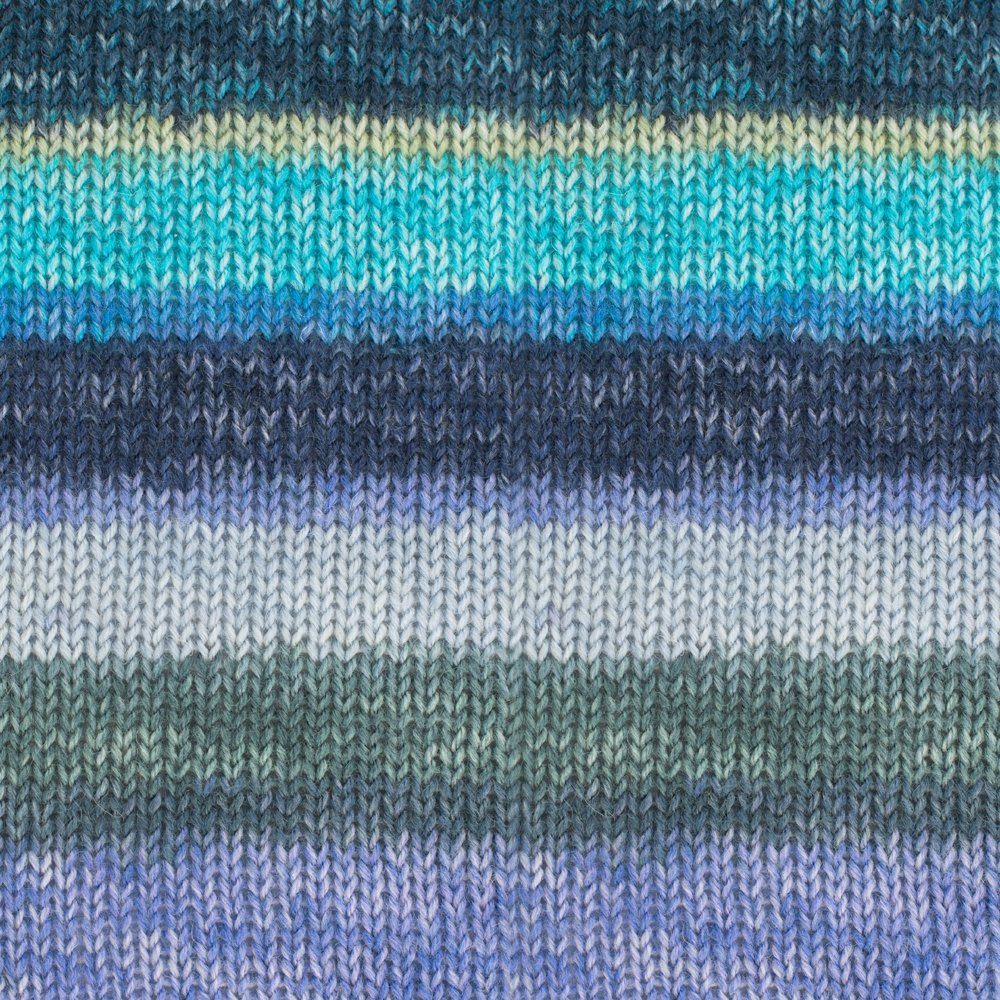 Gründl Wolle Hot Socks Madena Sockenwolle 4fädig zum Stricken und Häkeln Häkelwolle, 420,00 m (100g Sockengarn 4-fädig, Strumpfwolle 4-fach, für Ringelsocken, mit Anleitung zum download), 4fach verzwirnt