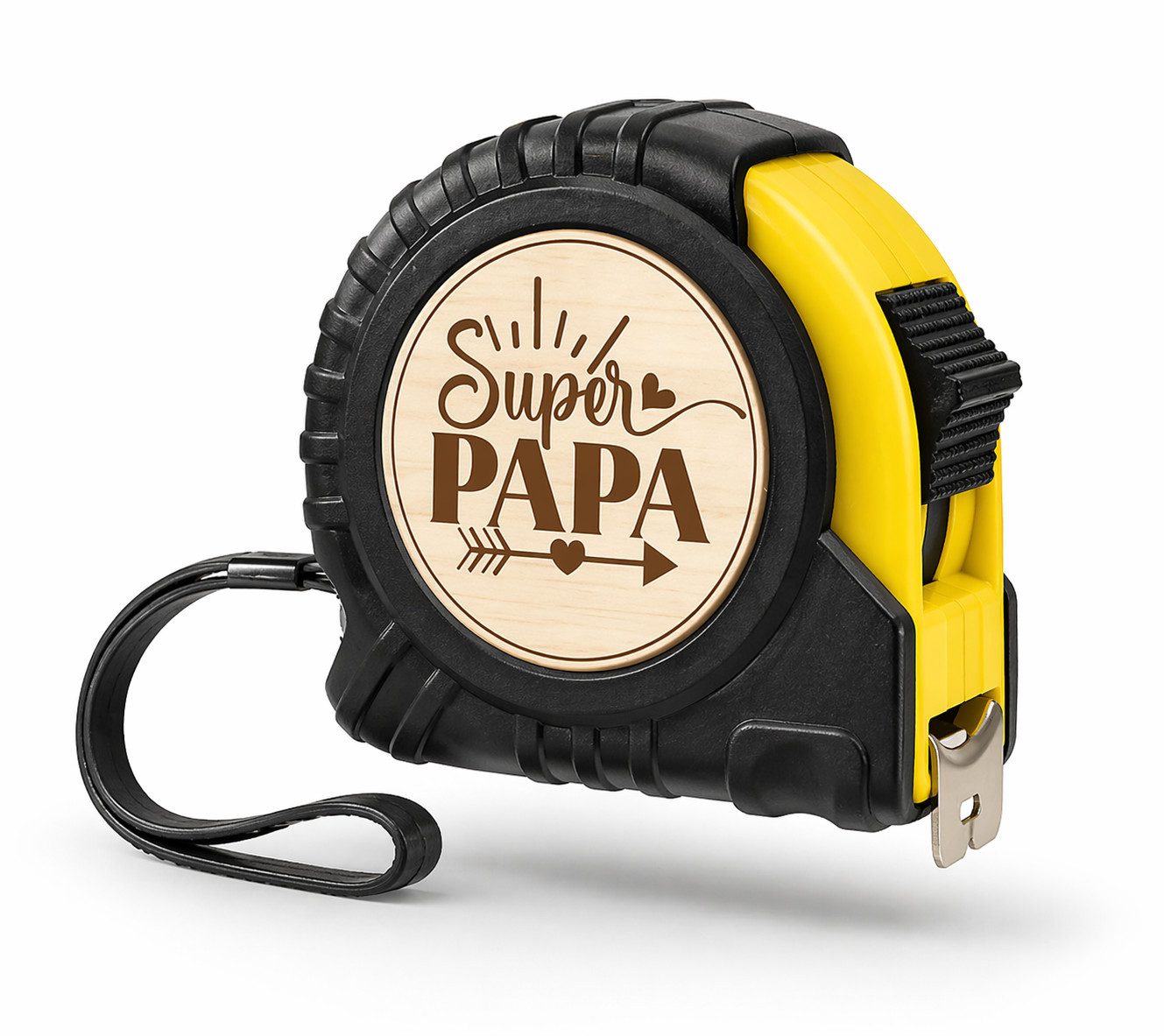 Deggelbam Rollbandmaß Vatertagsgeschenk - Geschenk für Papa, Vater und Daddys, Praktisches und günstiges Vatertagsgeschenk - Geschenkidee Papa