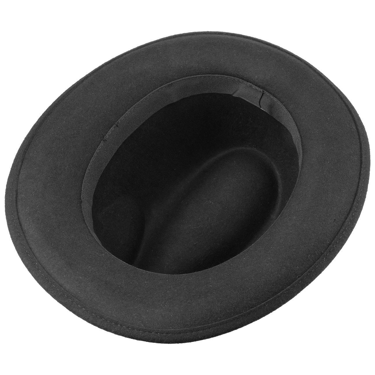 Lipodo Filzhut (1-St) Bogarthut mit Ripsband, Made in Italy