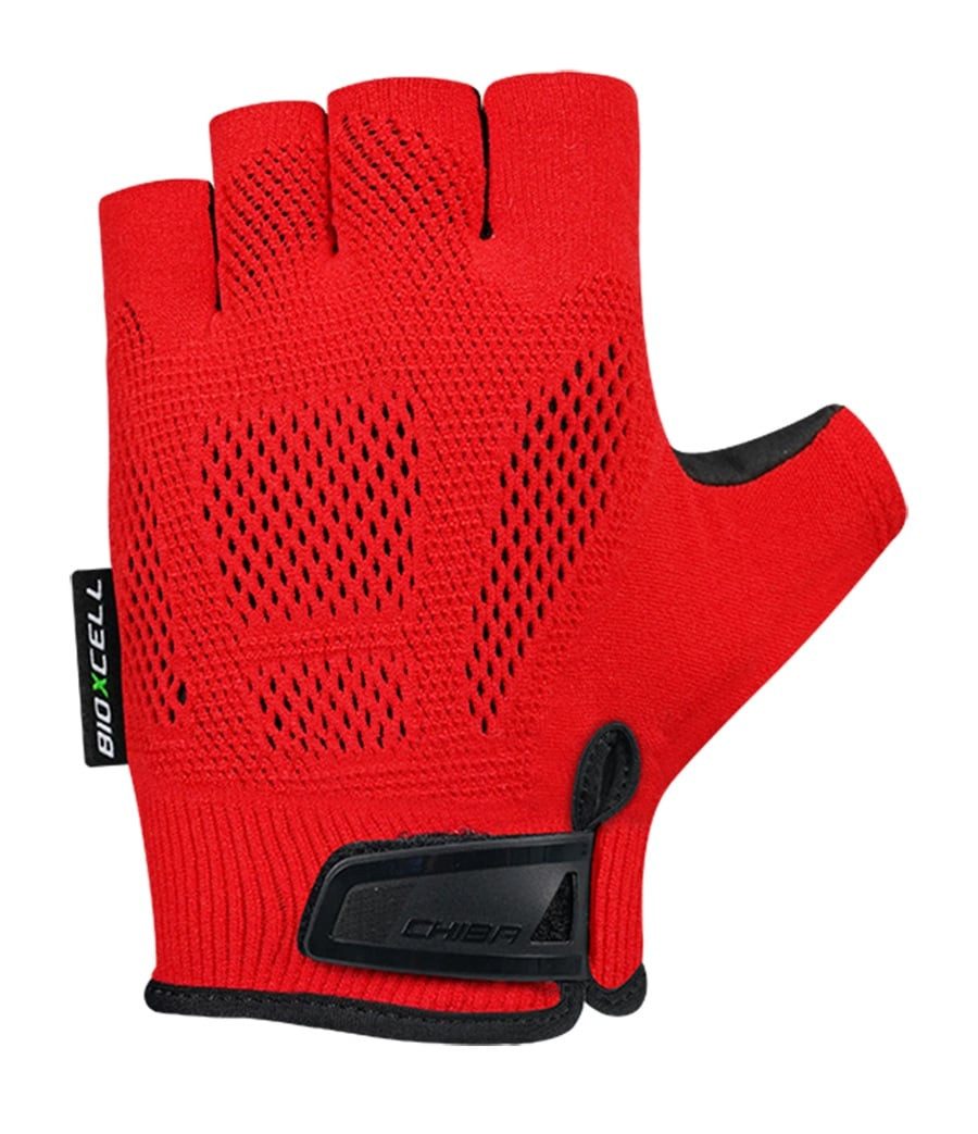 Chiba Fahrradhandschuhe BioXCell Comfort rot - 1 Paar