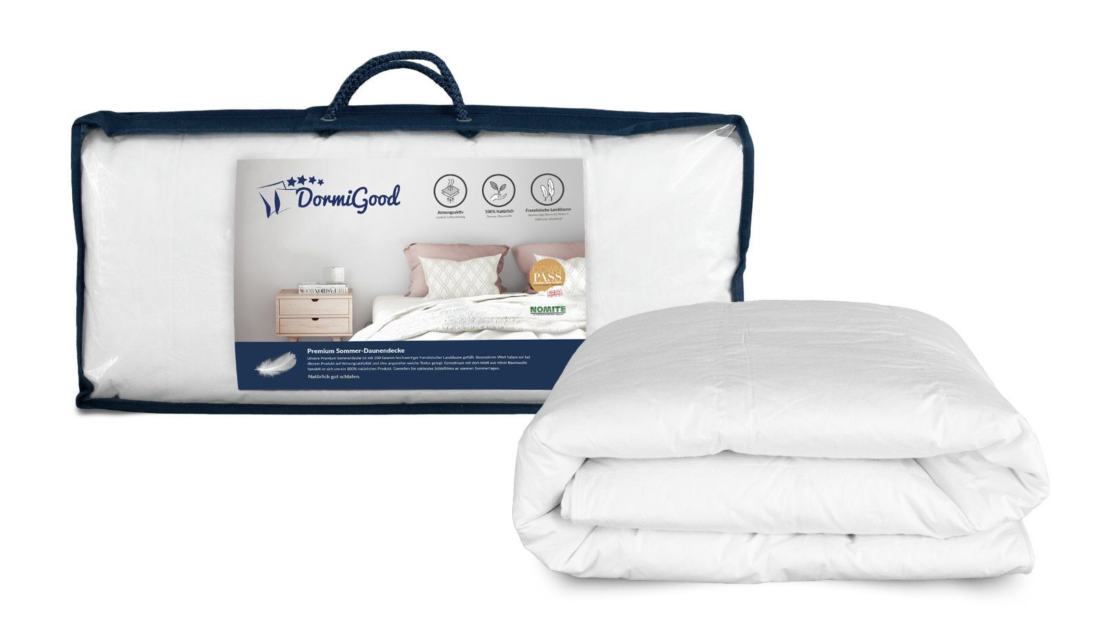 DormiGood Daunenbettdecke 2er Set Premium Daunendecke günstig online kaufen