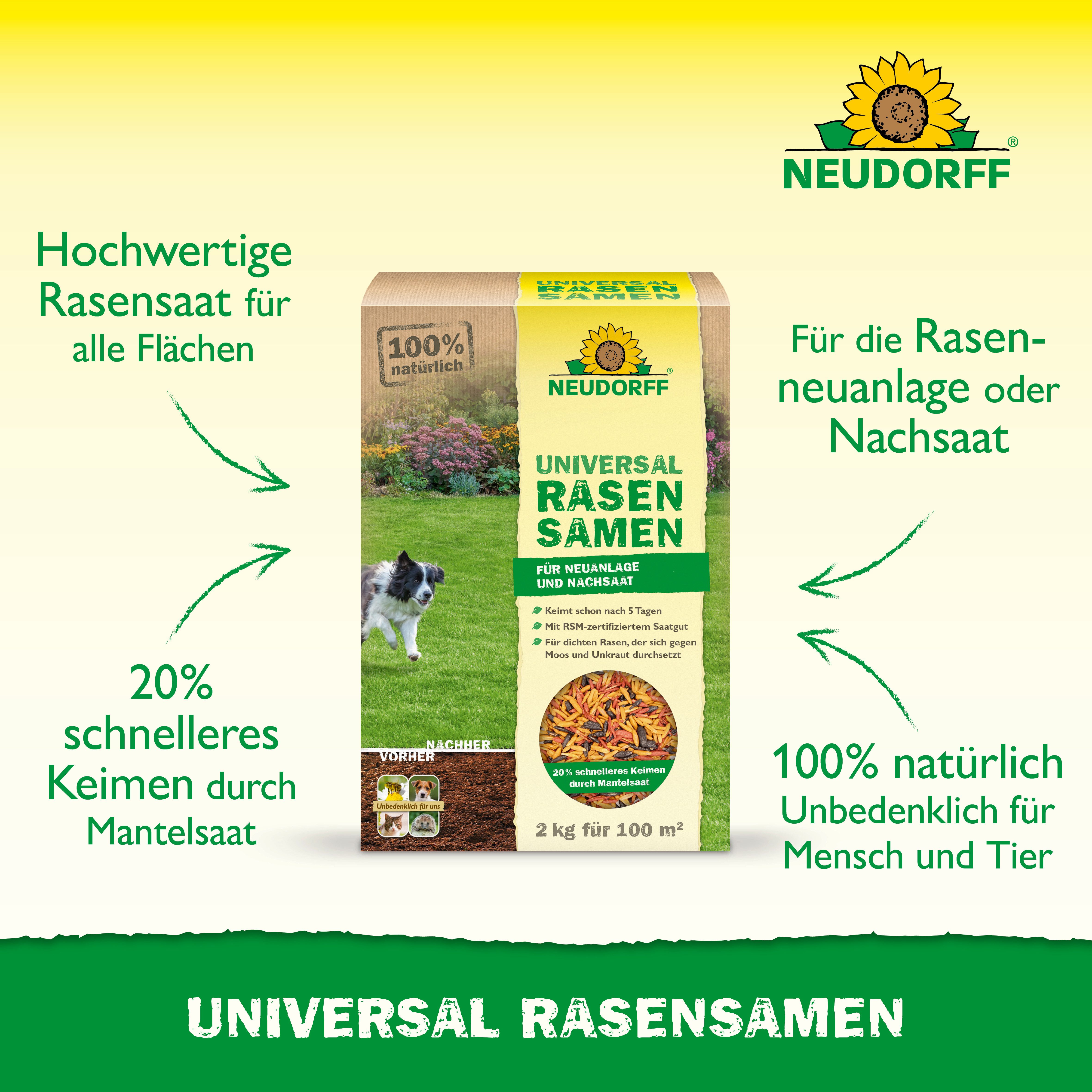 Neudorff Rasendünger Universal RasenSamen für Garten günstig online kaufen