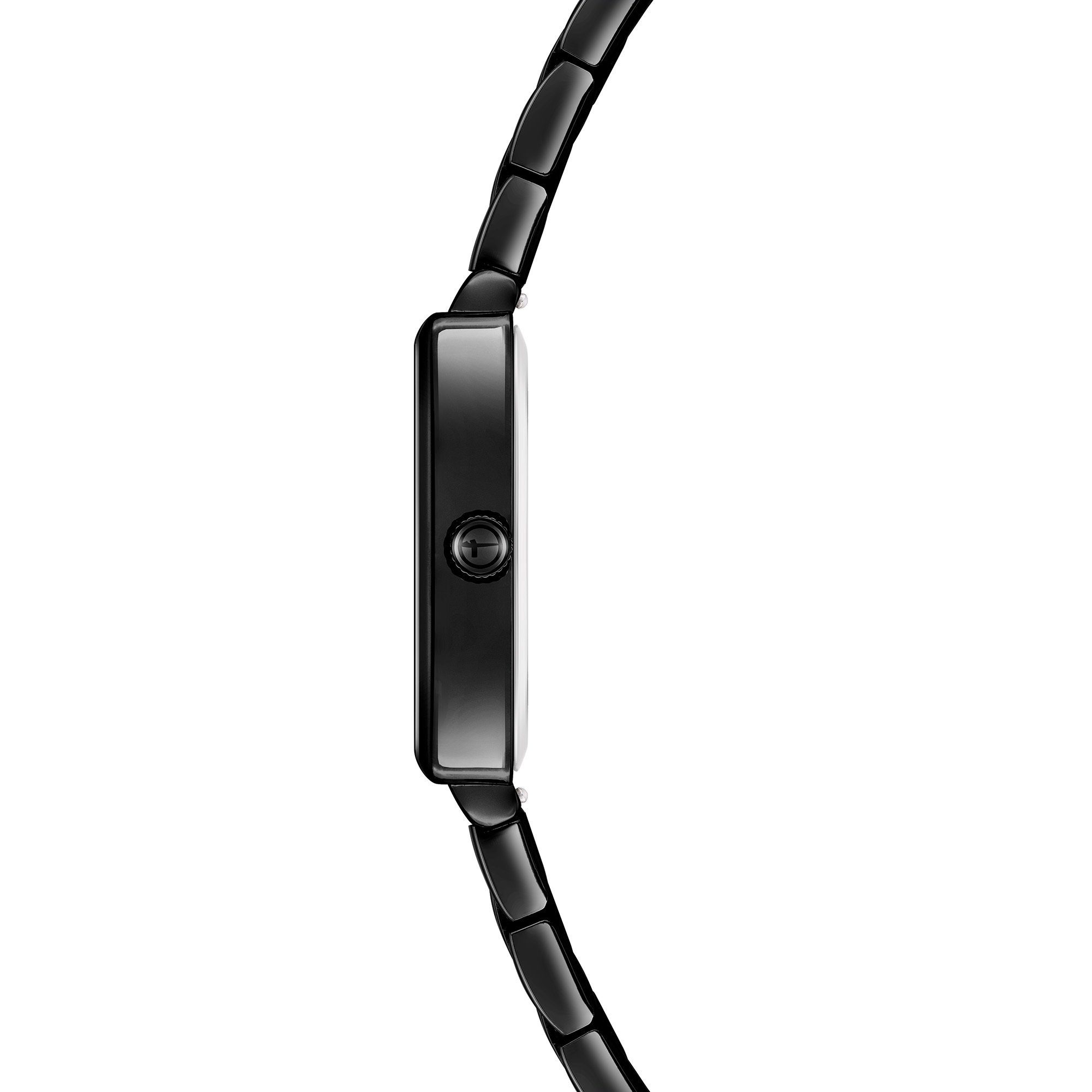 Tamaris Quarzuhr The Square Black Edelstahl