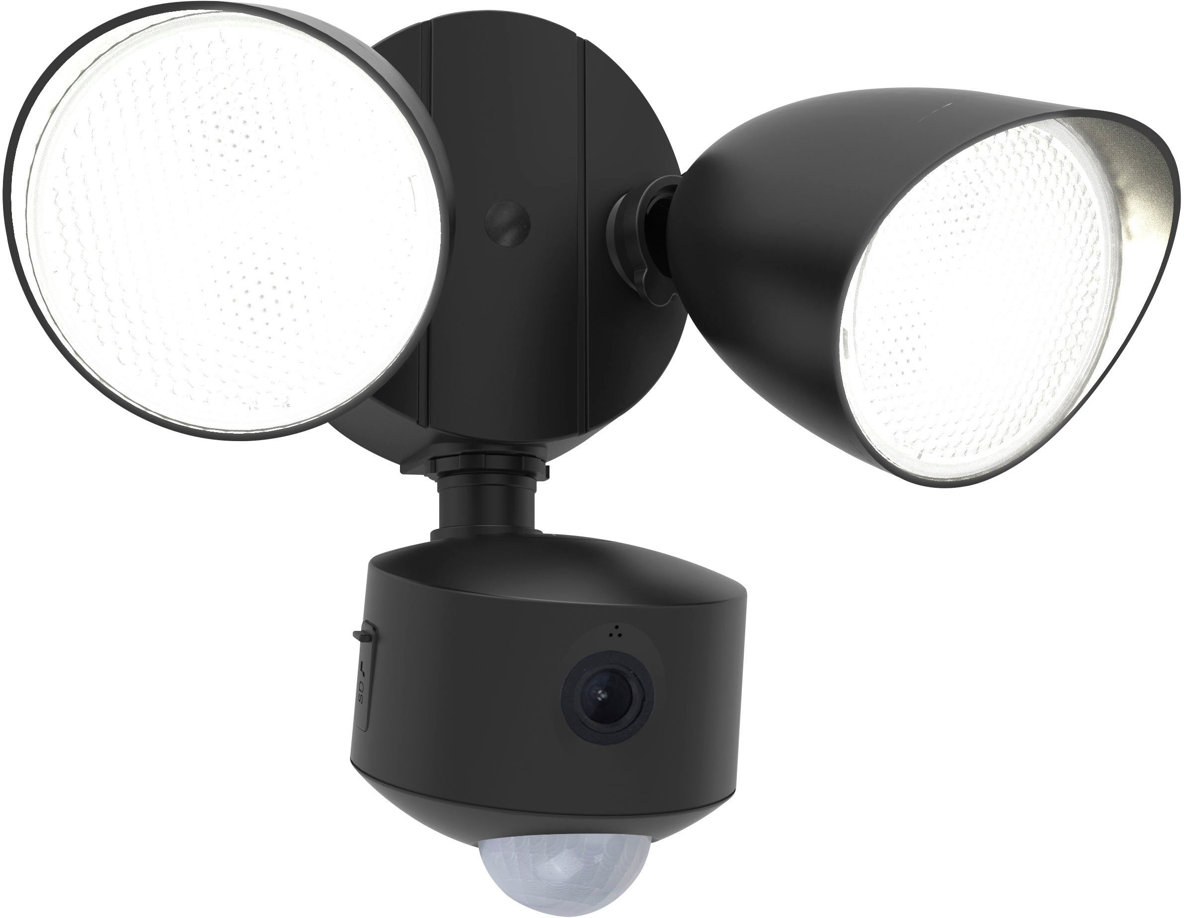 ECO-LIGHT Smarte LED-Leuchte Kameraleuchte LED DRACO, fest integriert, Smart-Home
