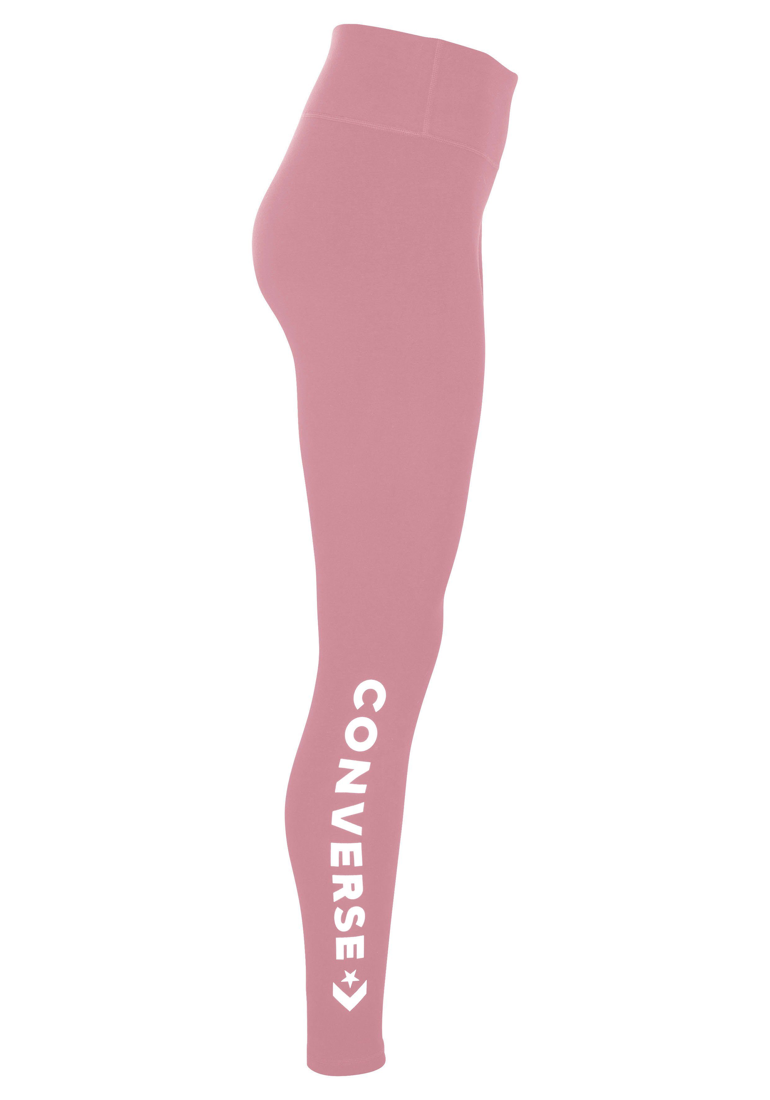 CONVERSE (1-tlg) Leggings rosa WOMEN'S WORDMARK LEGGING Converse