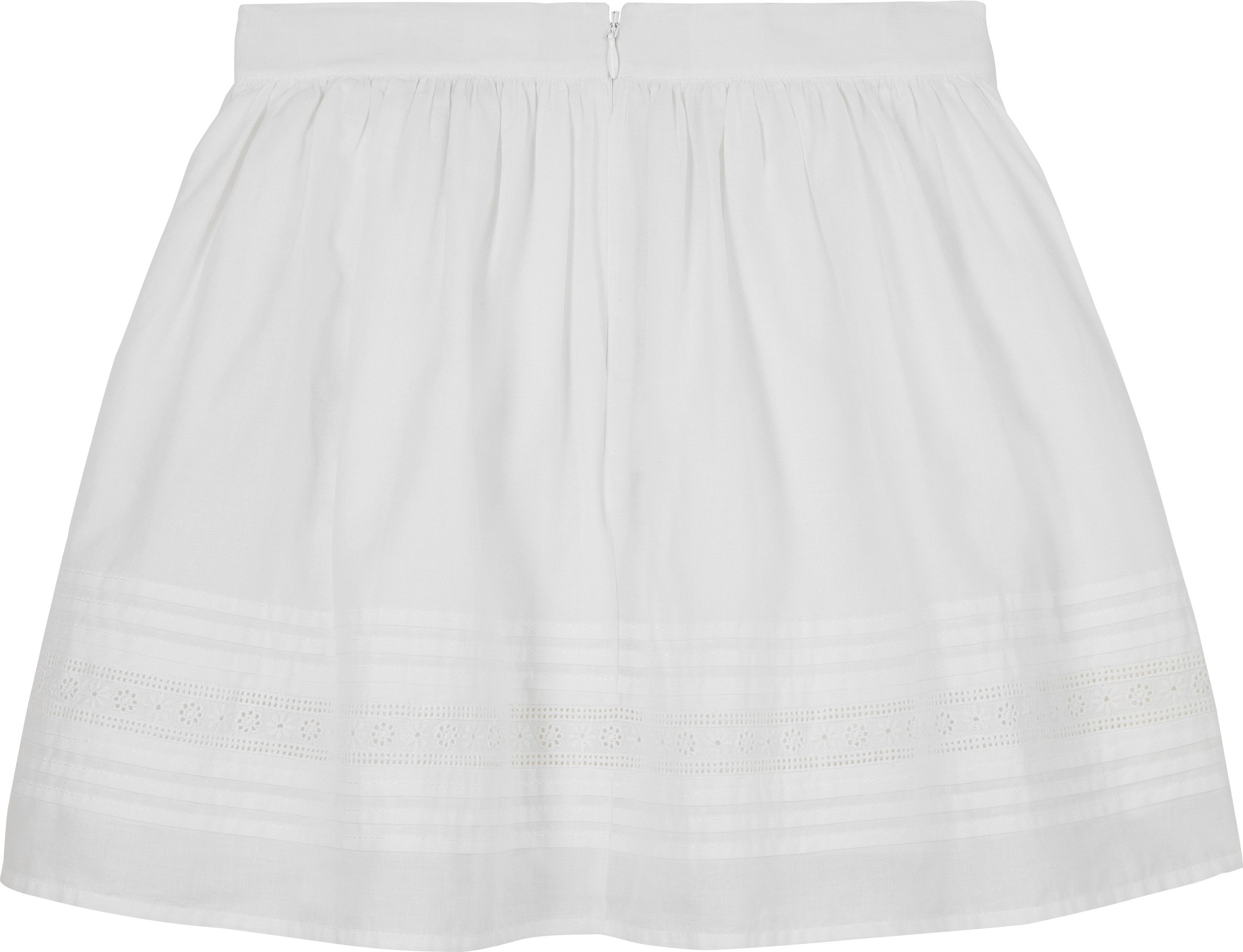Tommy Hilfiger Webrock EMBROIDERED TAPE SKIRT für Kinder bis 16 Jahre, mit Stickerei