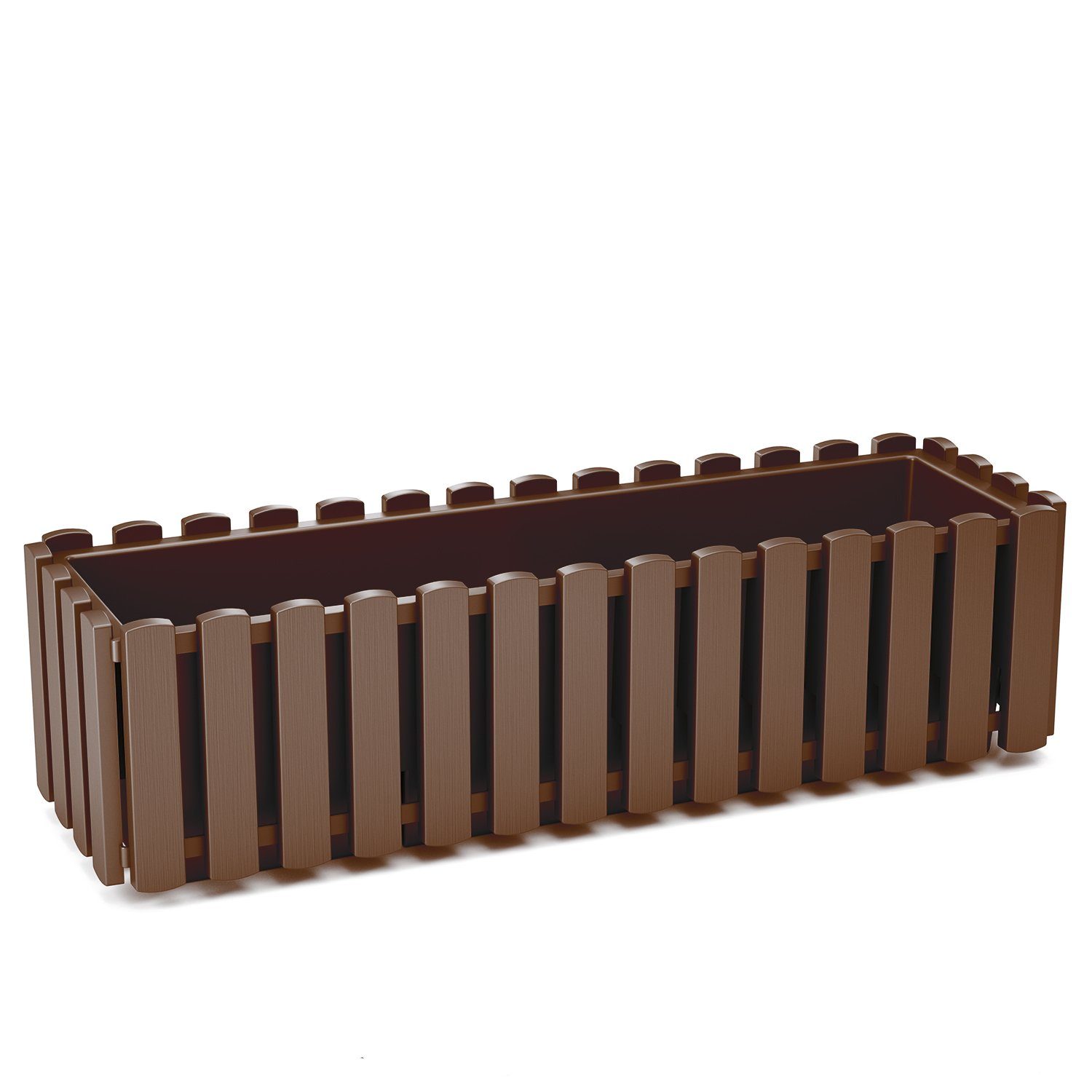 KAGM Blumenkasten Balkonkasten Pflanzkasten Landhausoptik Lattenoptik günstig online kaufen