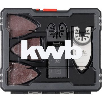 kwb Akku-Multifunktionswerkzeug kwb 709890 Schleif- und Poliergerät 14teilig