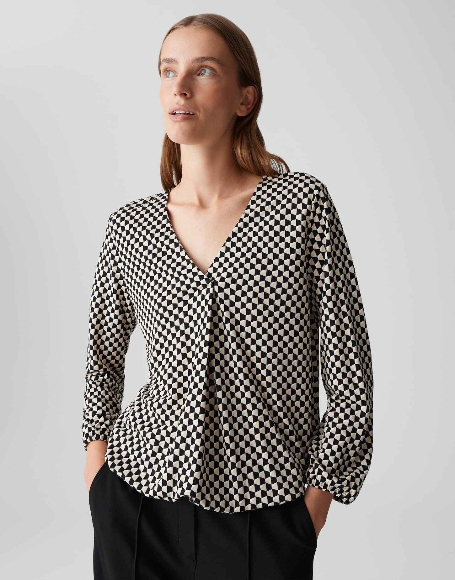 OPUS 3/4-Arm-Shirt SANNAH ICONIC aus ECOVERO™ günstig online kaufen
