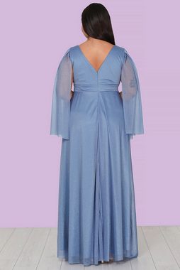 Modabout Abendkleid Langes Maxikleid Sommerkleid für große Größen - NELB0588D5123MVİ (1-tlg)