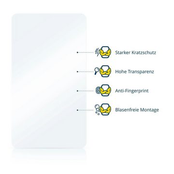 BROTECT Schutzfolie für Captiva Pad 10.1 Windows 2016, Displayschutzfolie, 2 Stück, Folie klar