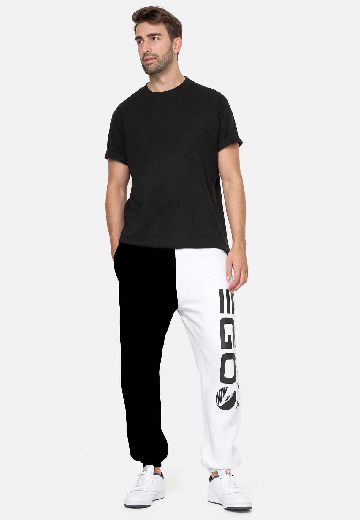Egomaxx Jogginghose Jogging Baggy Sweat Pants lockere Tunnelzug EGOM Baggy JP1