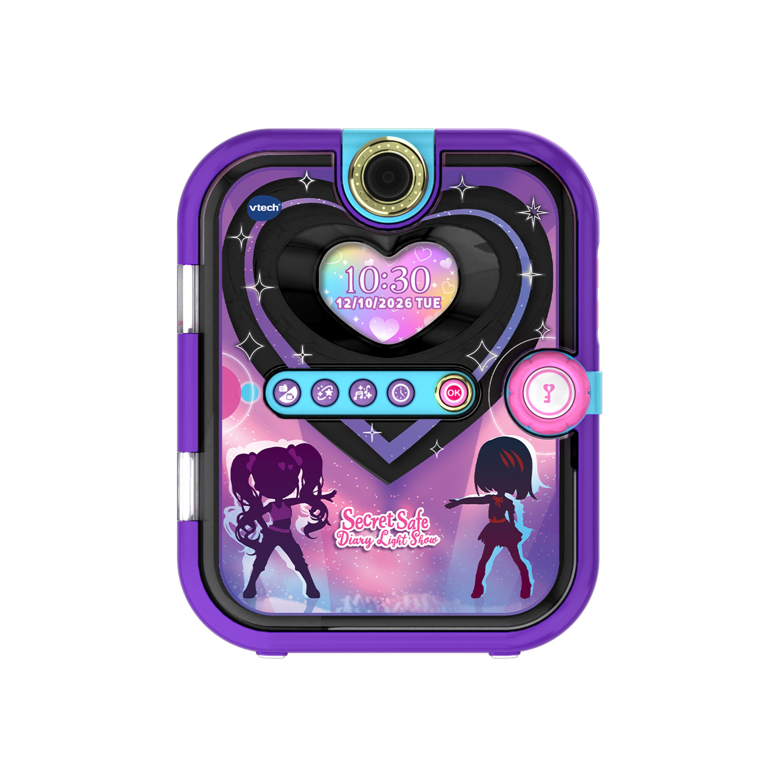Vtech® Elektronisches Tagebuch KidiSecrets Fashion Videotagebuch, mit Gesichtserkennung und einen 4-stelligen Zahlencode