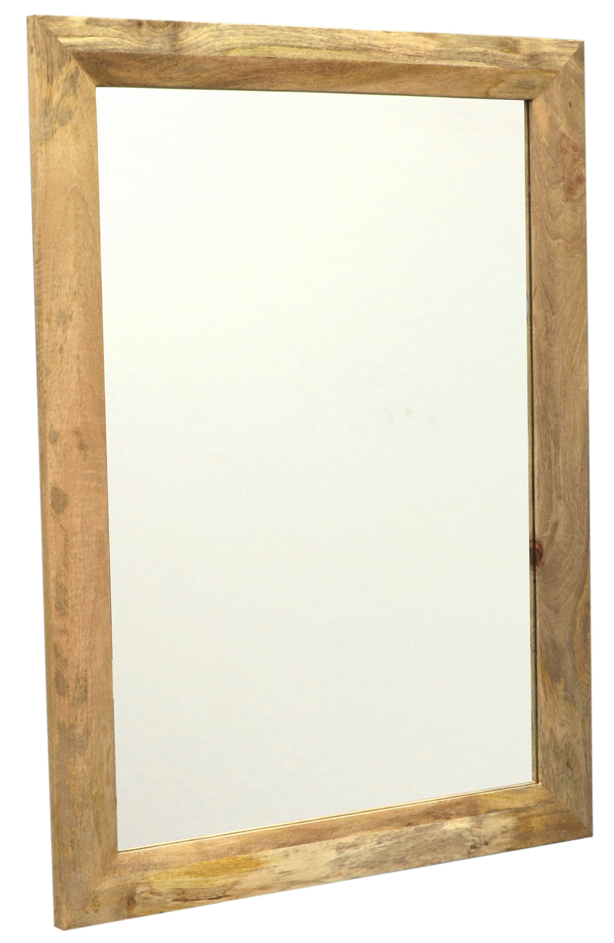 Indischesmoebelhausde Spiegel Spiegel Hina 90x120 aus Mangoholz