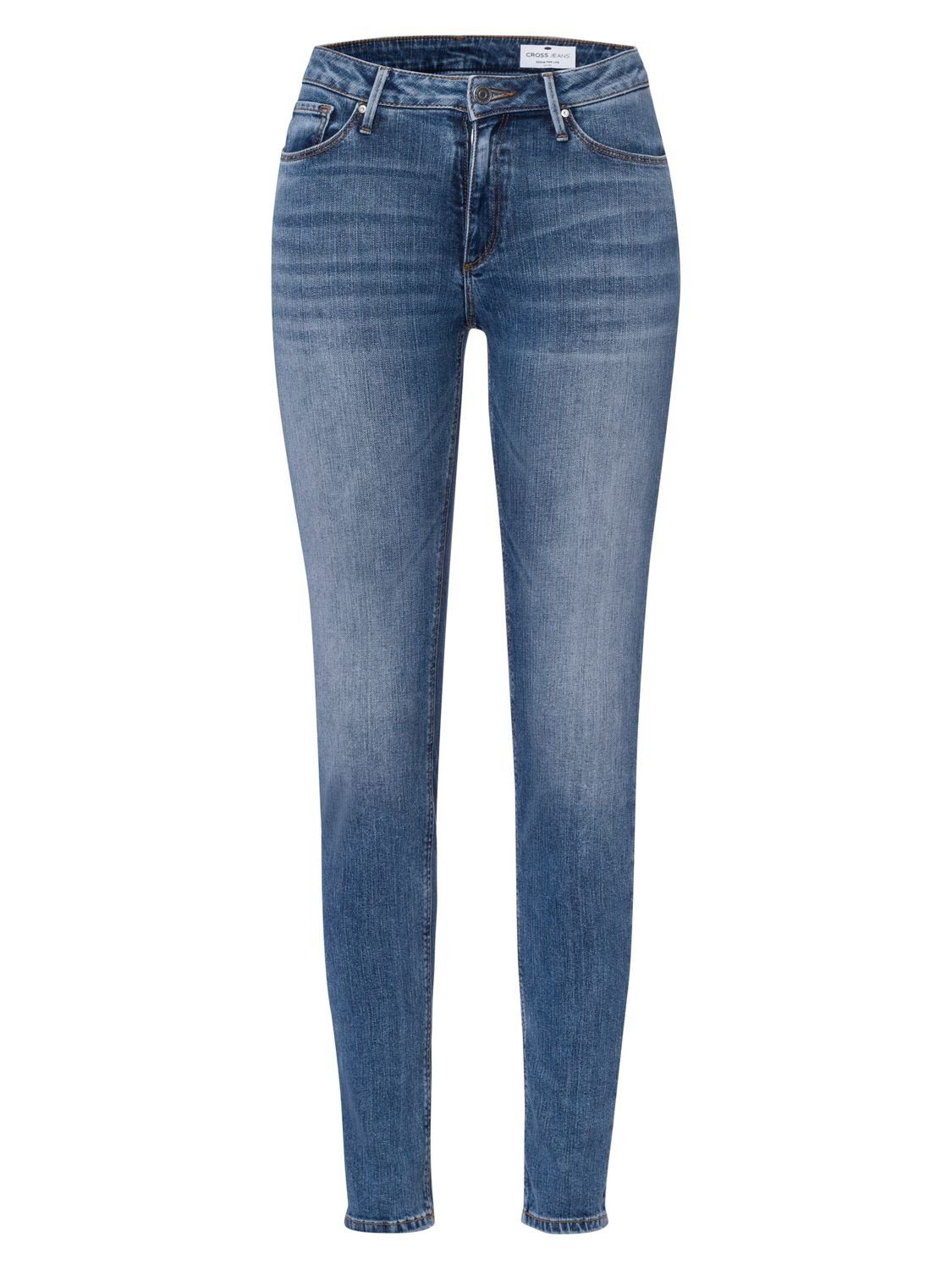 Skinny-fit-Jeans Stretch mit ALAN JEANS® CROSS
