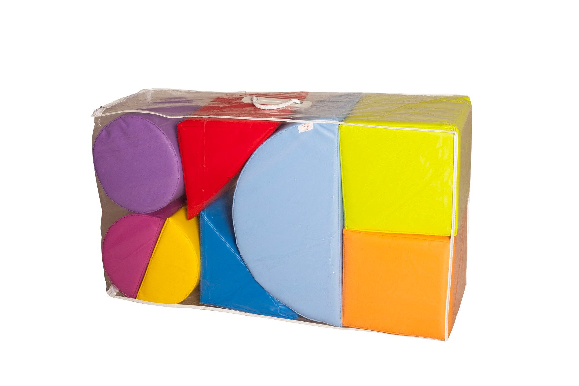 Sumo Didactic, S.L. Softbausteine 8-tlg.Psychomotorik-Set mit Aufbewahrungbeutel Spielbausteine