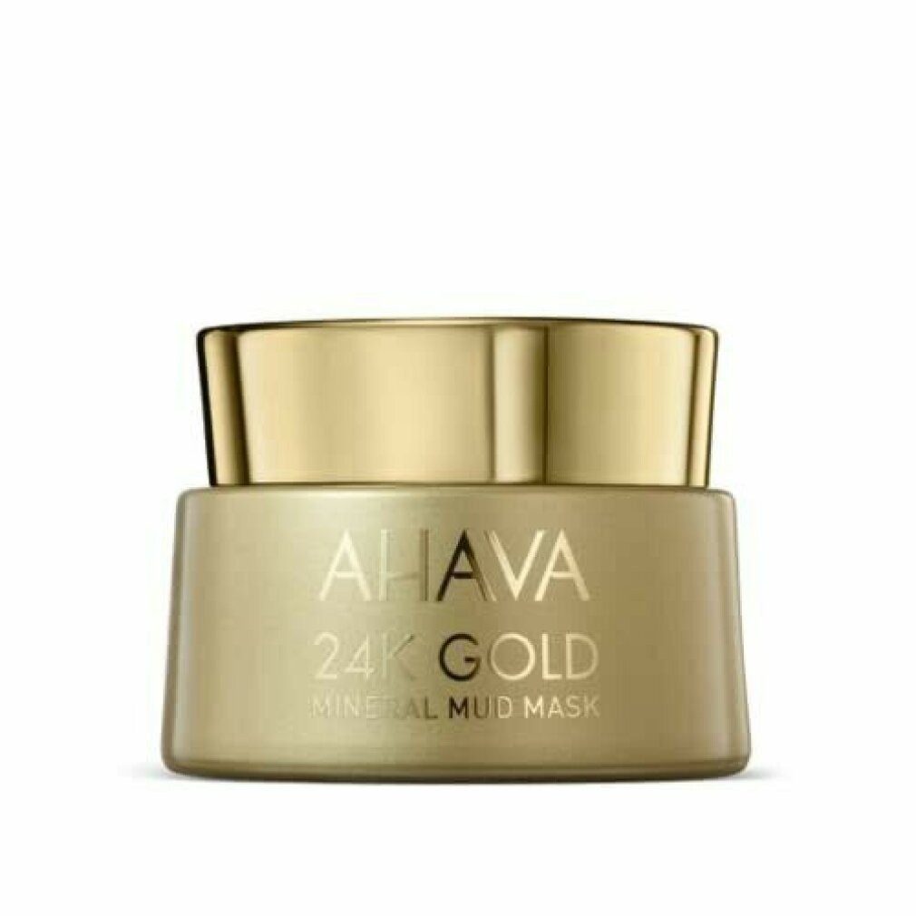 AHAVA Gesichtsmaske 24K Gold Mineral Illuminating Mud Mask für das Gesicht 50 ml