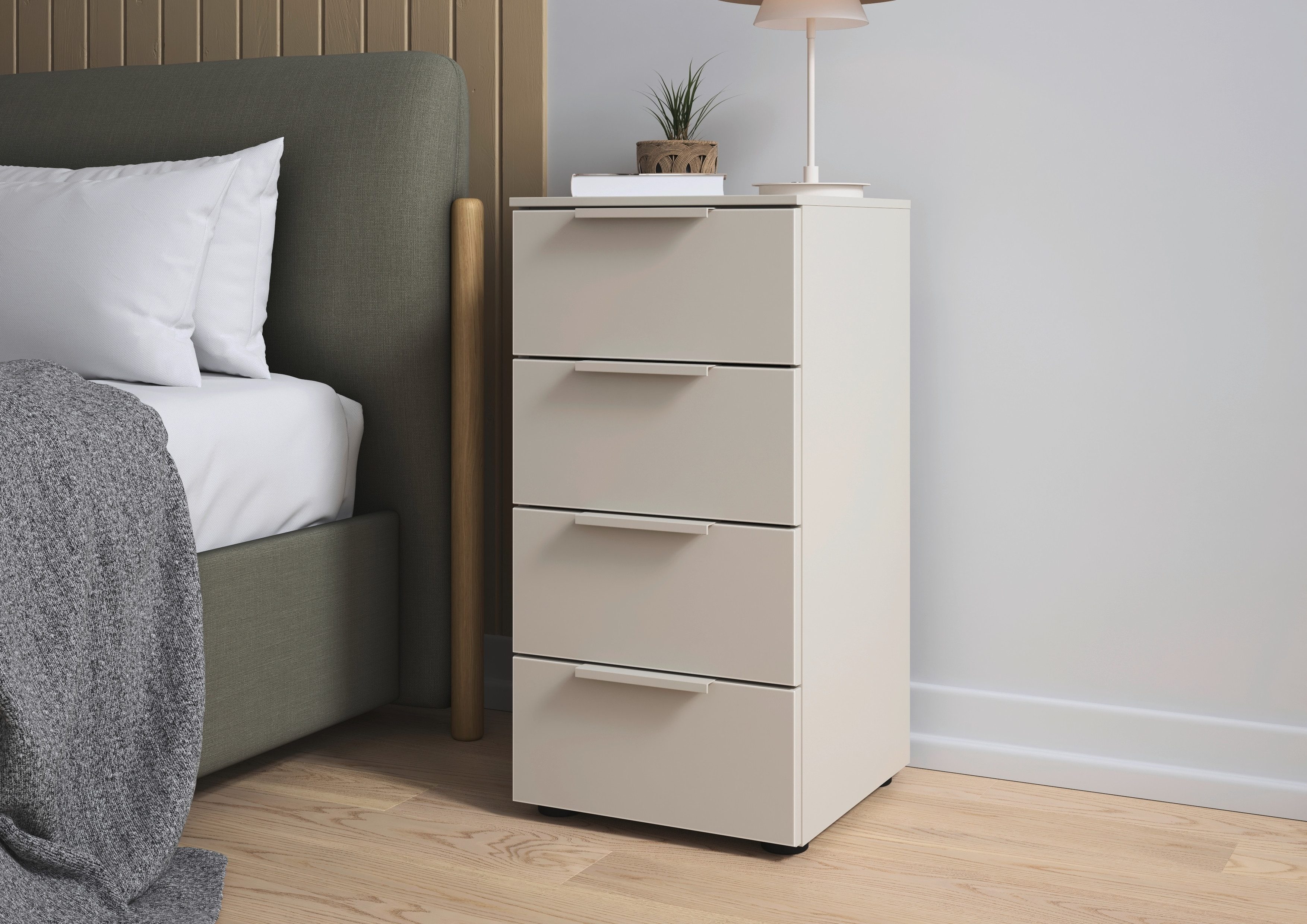 LeGer Home by Lena Gercke Kommode Kommode Sideboard Schubladenkommode SERINA eleganter Eyecatcher, mit 4 Schubkästen sowie hochwertigen Metallgriffen MADE IN GERMANY