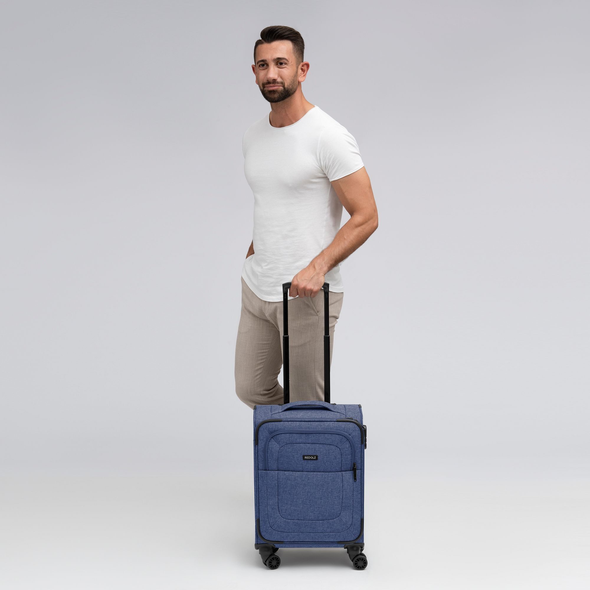 Redolz Handgepäck-Trolley Essentials 12, 4 Rollen, Polyester