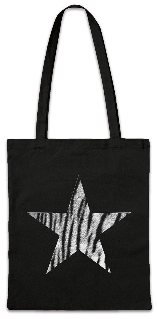 Beuteltasche Rockabella Star V Stofftasche Tattoo Nautical Rockabilly Tiger Leopard