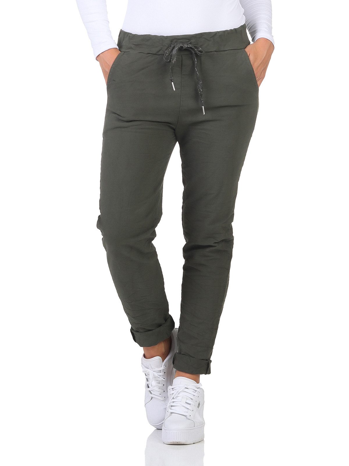 OriginalYou Schlupfhose Damen Freizeithose Winter Cotton günstig online kaufen