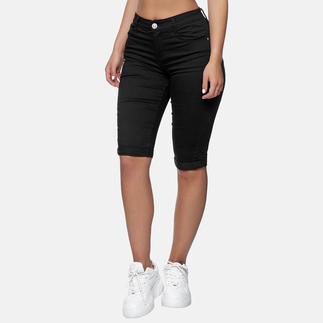 Elara Caprihose Elara Damen 3/4 Jeans günstig online kaufen