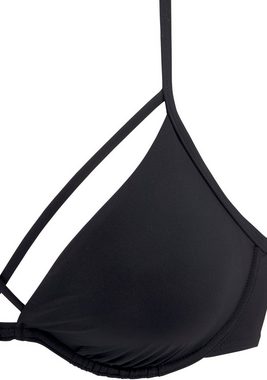 LASCANA Bügel-Bikini-Top Shora, mit Zierbändern