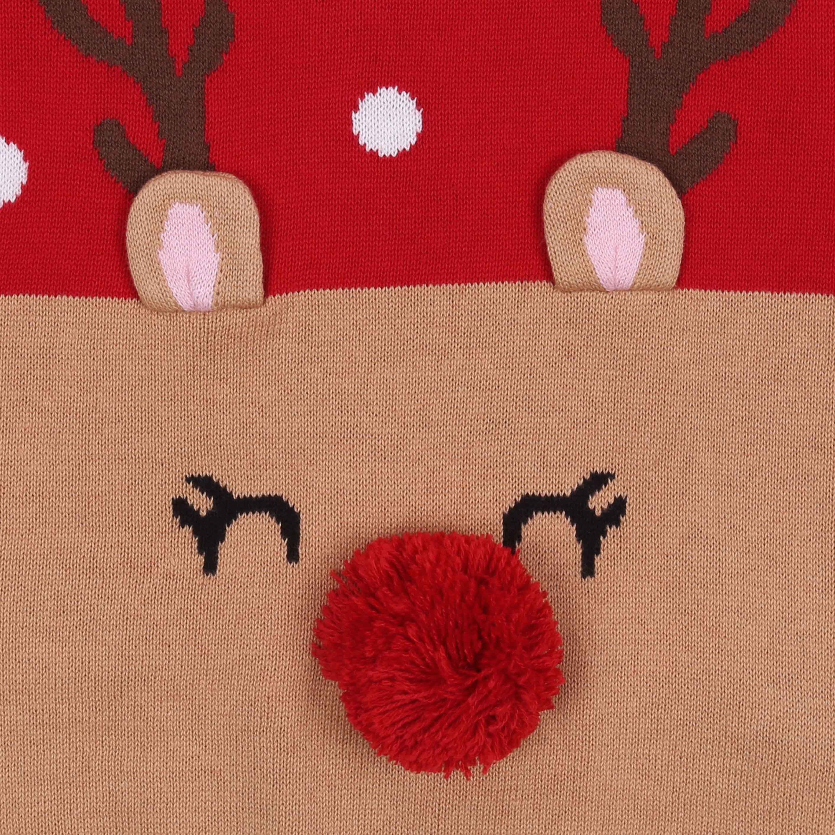 Sarcia.eu Tunika Strickkleid/Tunika + Strumpfhose für Baby RENTIER 3-6 Monate