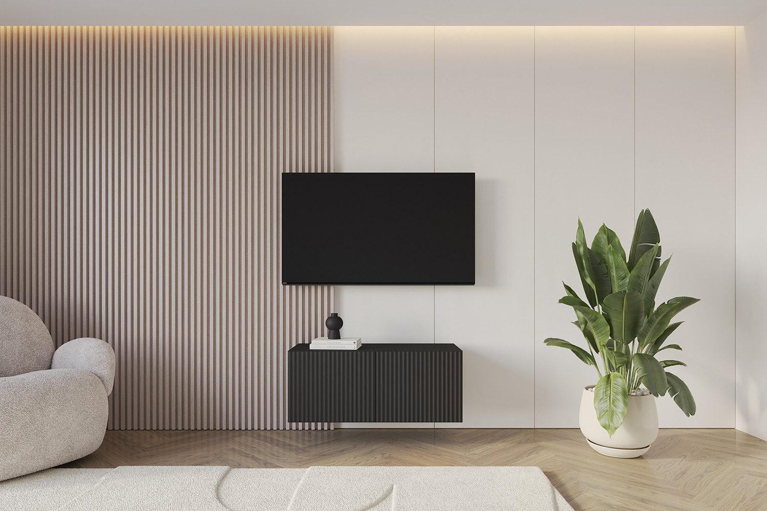 ALTDECOR Lowboard NOA-2 (1 St., TV-Schrank, TV Möbel, TV Cabinet, Fernsehti günstig online kaufen