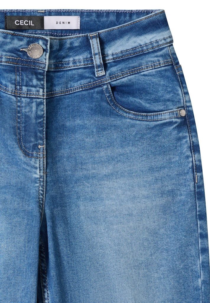 CECIL Bequeme Jeans Cecil / Da.Jeans / Style NOS Toronto BOOTCUT Ligh günstig online kaufen