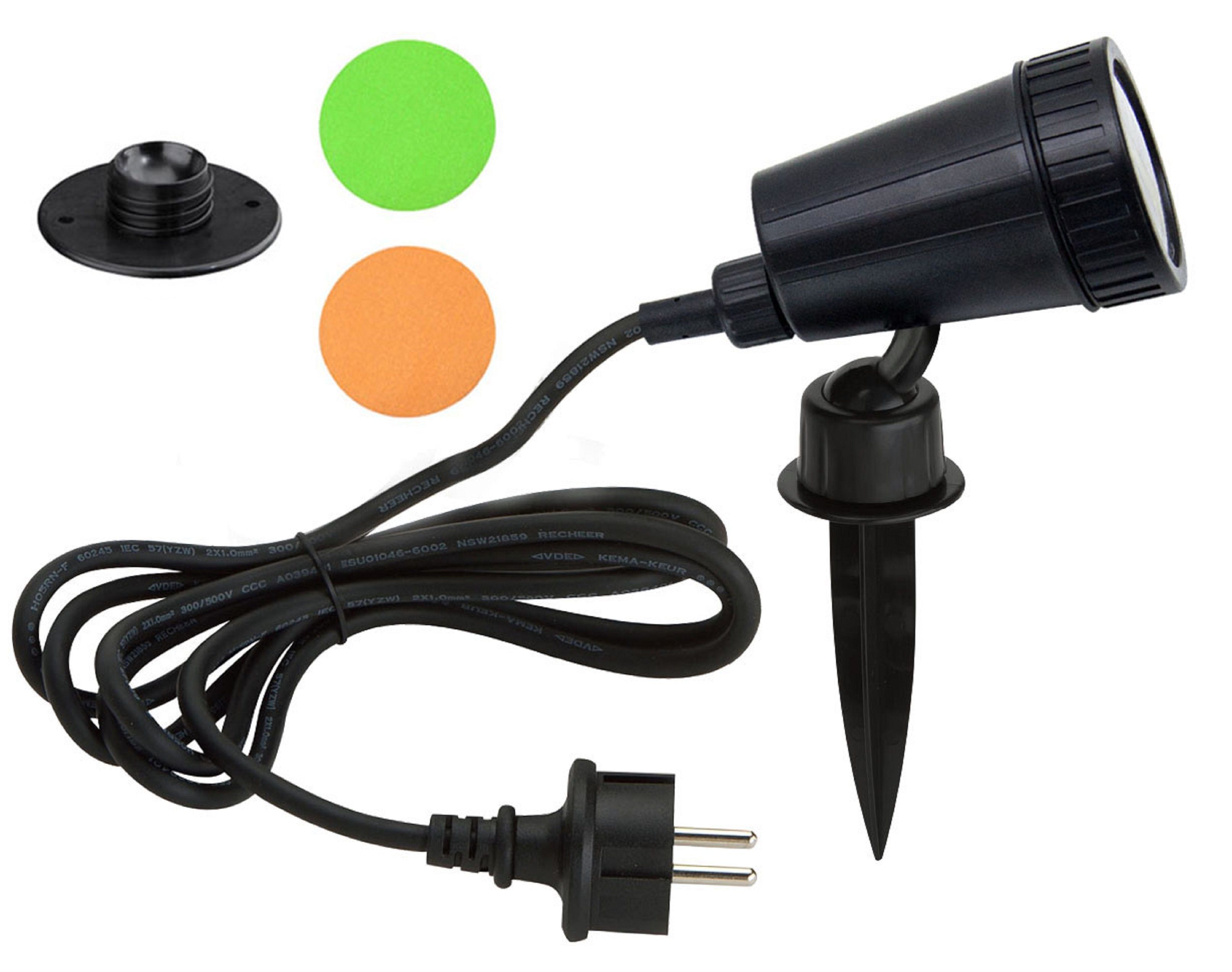 TRANGO LED Gartenstrahler, 1-flammig IP44 Gartenleuchte günstig online kaufen