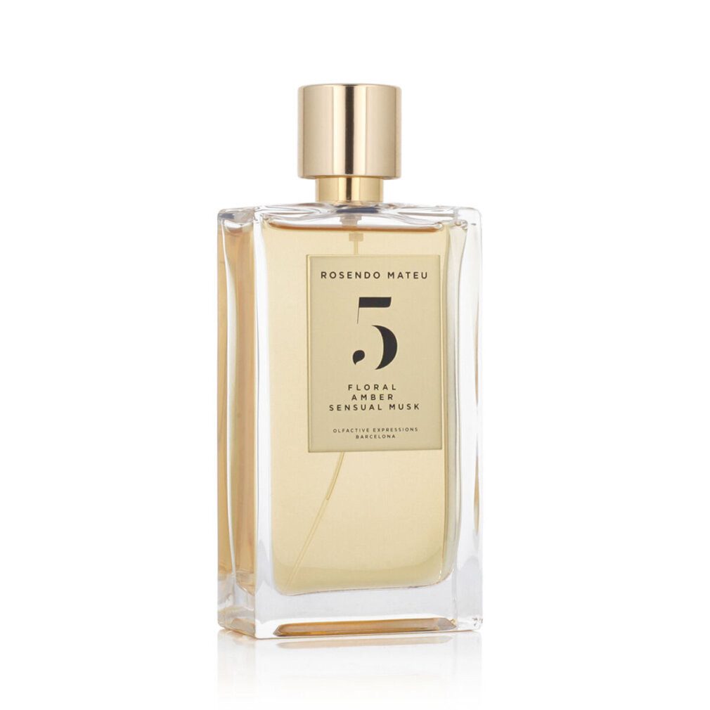 Rosendo Mateu Eau de Parfum Unisex-Parfüm EDP Nº 5 Floral, Amber, Sensual Musk 100ml