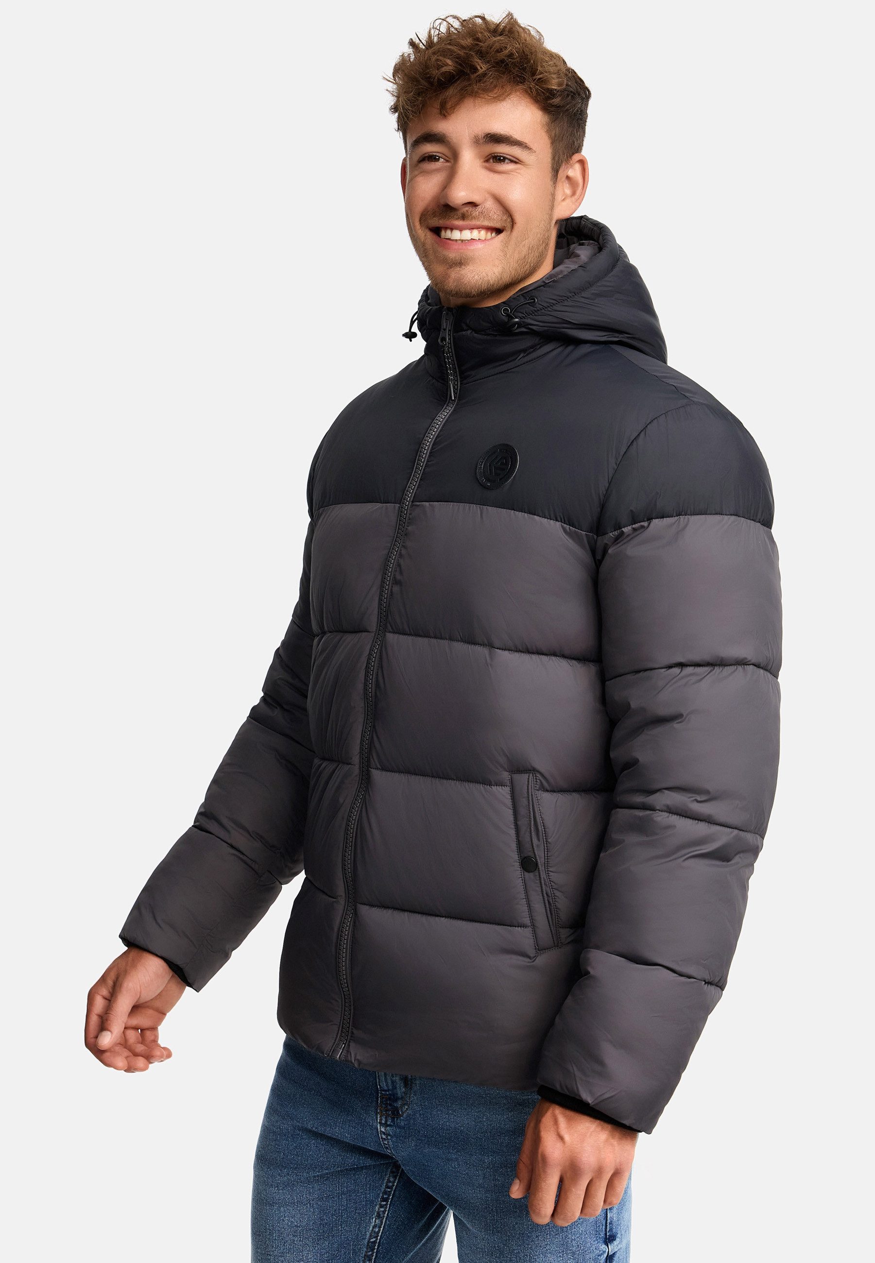 Indicode Winterjacke Herren INBiviano Jacke Winter Herrenjacke