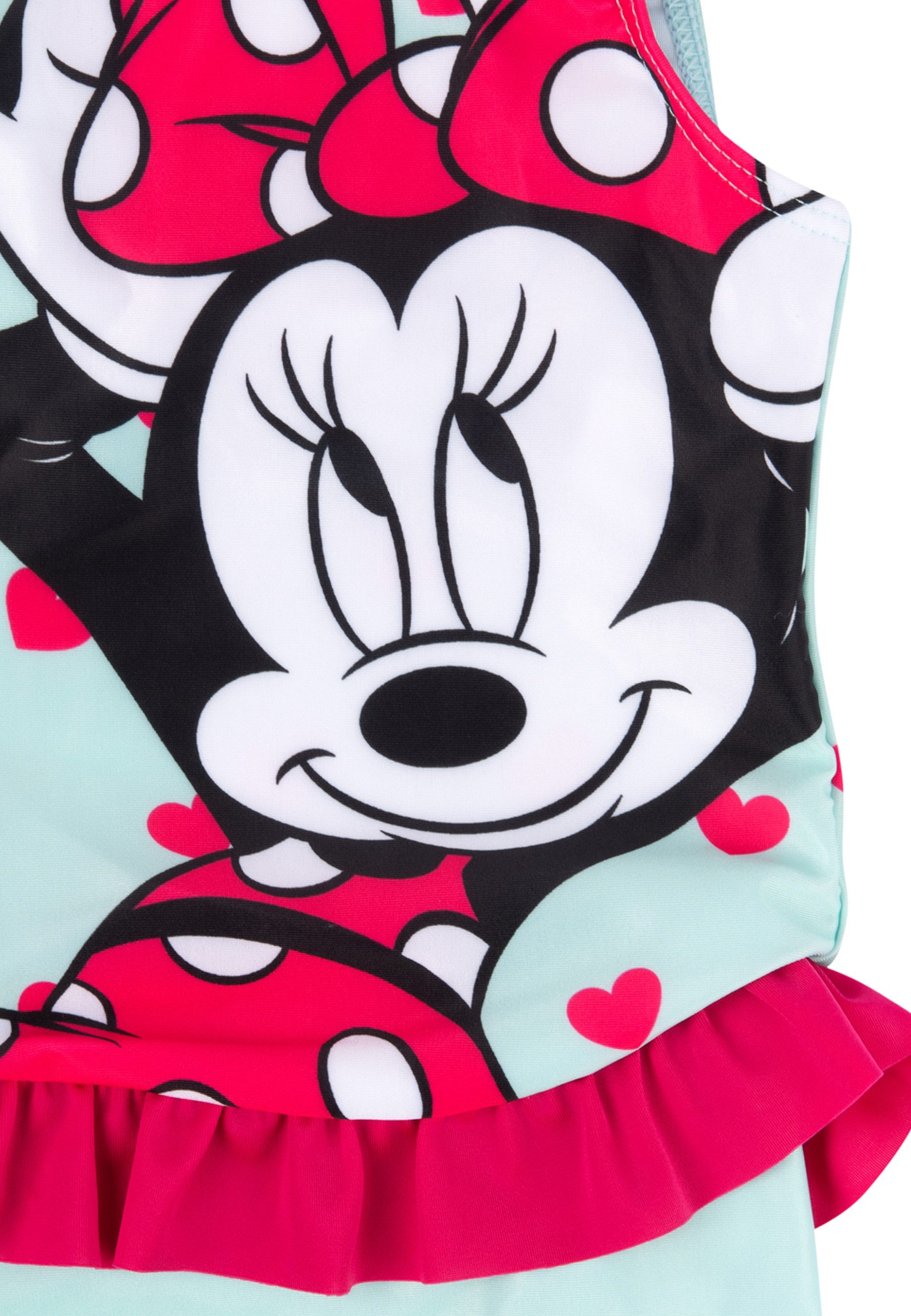 United Labels® Badeanzug Disney - Minnie Mouse mit Rüschen – Bild 3 von 3