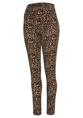 Buffalo Leggings mit Leoprint