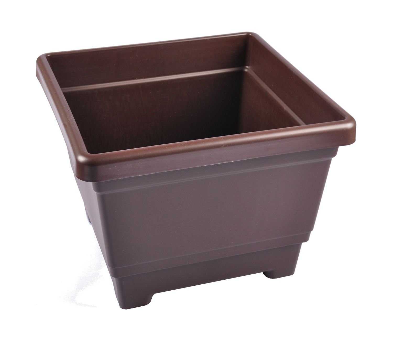 ALPFA Pflanzkübel Blumenkübel braun Blumenkasten Pflanzkübel Blumentopf Pflanztopf