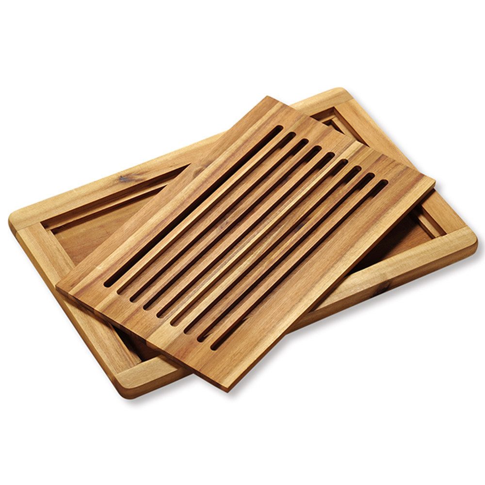 KESPER® Brotschneidebrett Brot-Schneidebrett 47,5x 32cm, (Brot-Schneidebrett 47,5x 32cm)