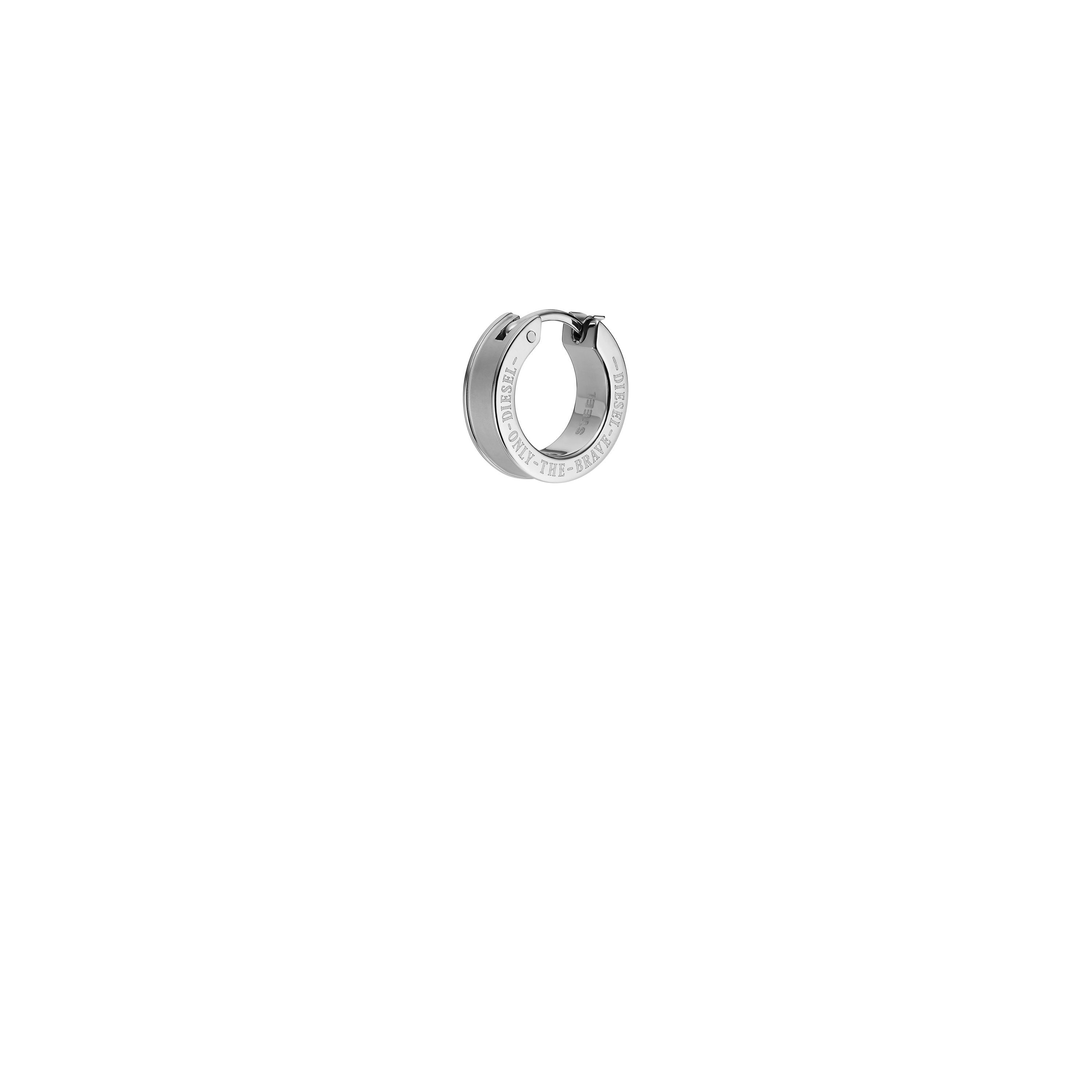 Diesel Single-Creole Schmuck Geschenk Edelstahl Ohrringe EARRING