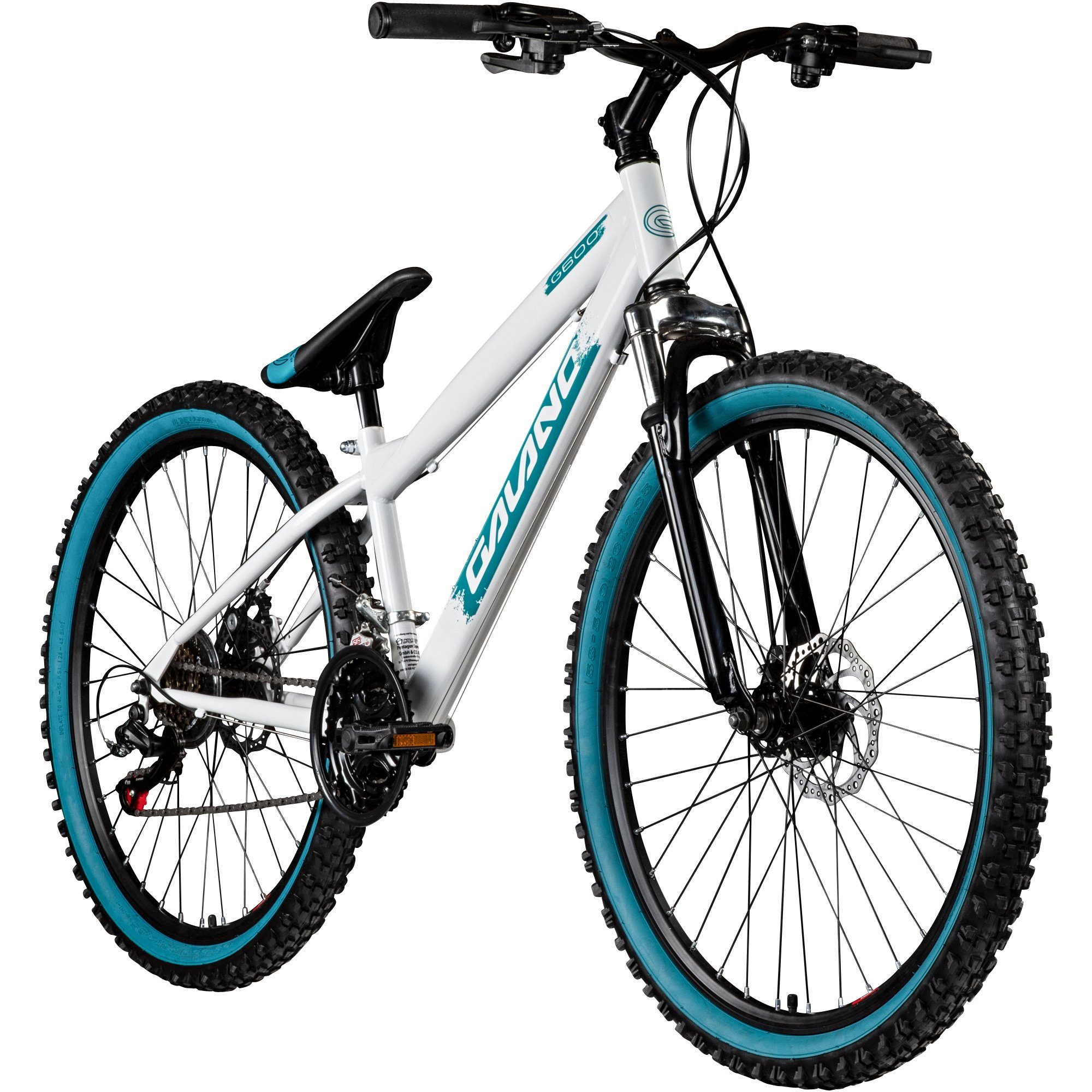 Galano Mountainbike G600, 18 Gang, Kettenschaltung, Dirtbike Fahrrad 26 Zoll für Jugendliche und Erwachsene 145 - 165 cm