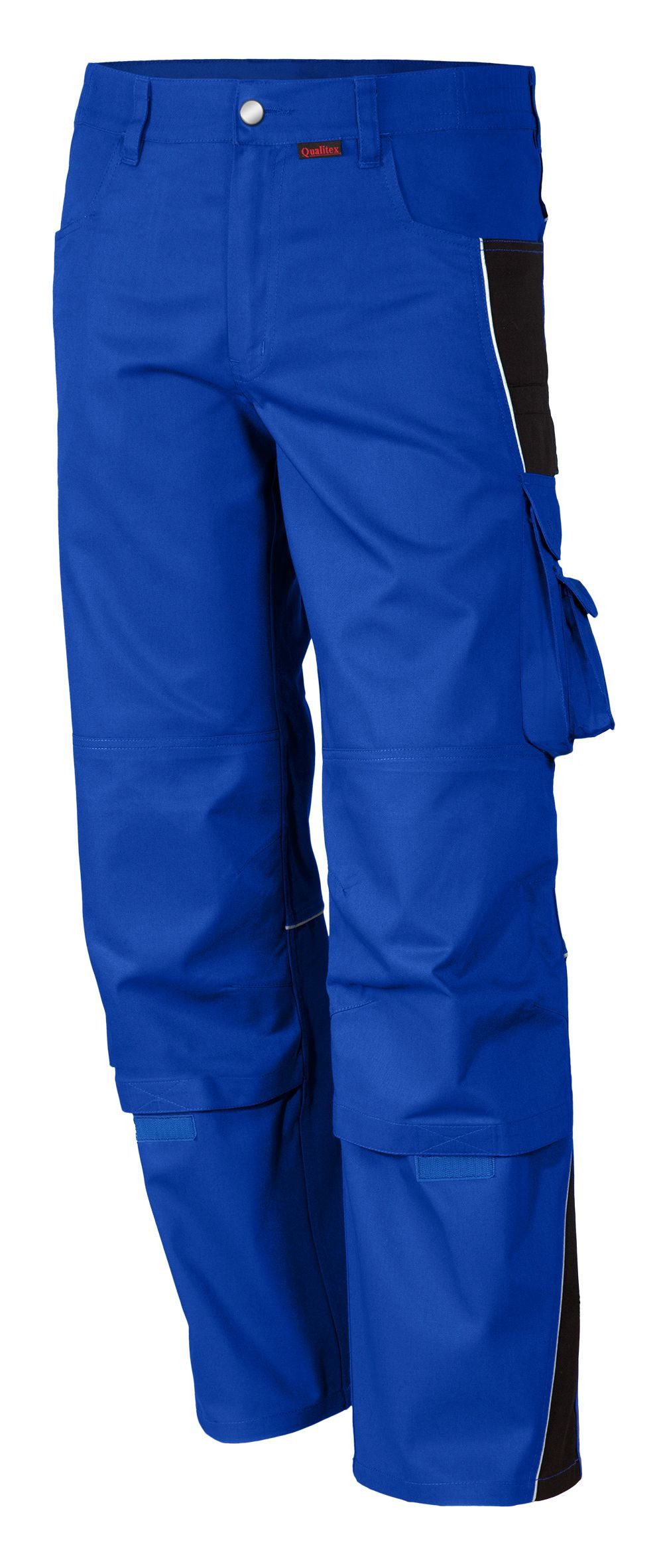 Qualitex Workwear Arbeitsbundhose strapazierfähige PROfessionals Arbeitshose aus faserverstätktem Gewebe (1-tlg) MG 245 g Schutzhose - 11 Taschen - pflegeleichte Bundhose - Waschbar
