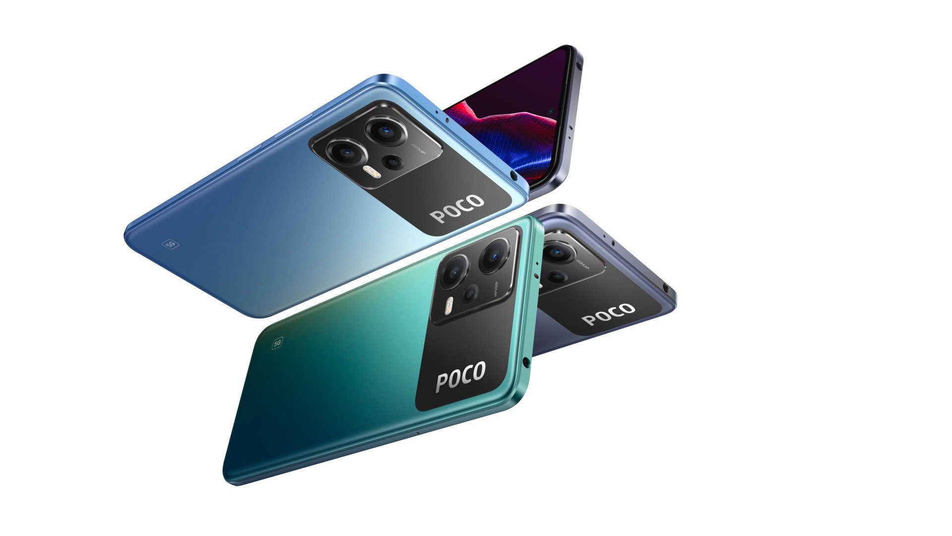 Xiaomi POCO X5 5G 6GB+128GB Smartphone 48 GB cm/6,67 Blau Speicherplatz, MP 128 Zoll, Kamera) (16,9