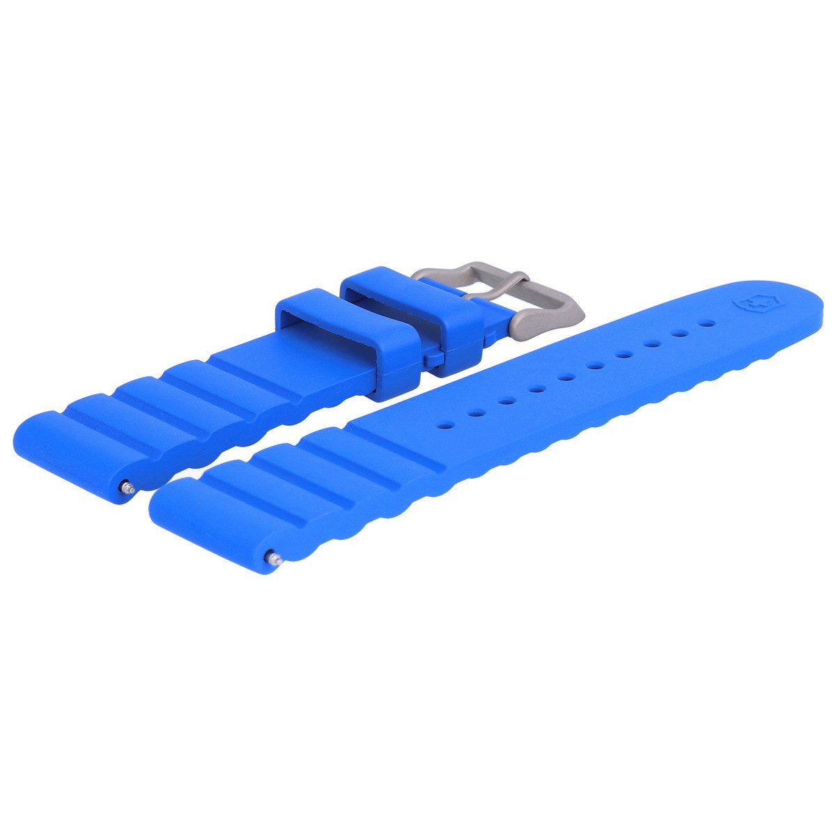 Victorinox Uhrenarmband 21mm Kunststoff Blau 5430