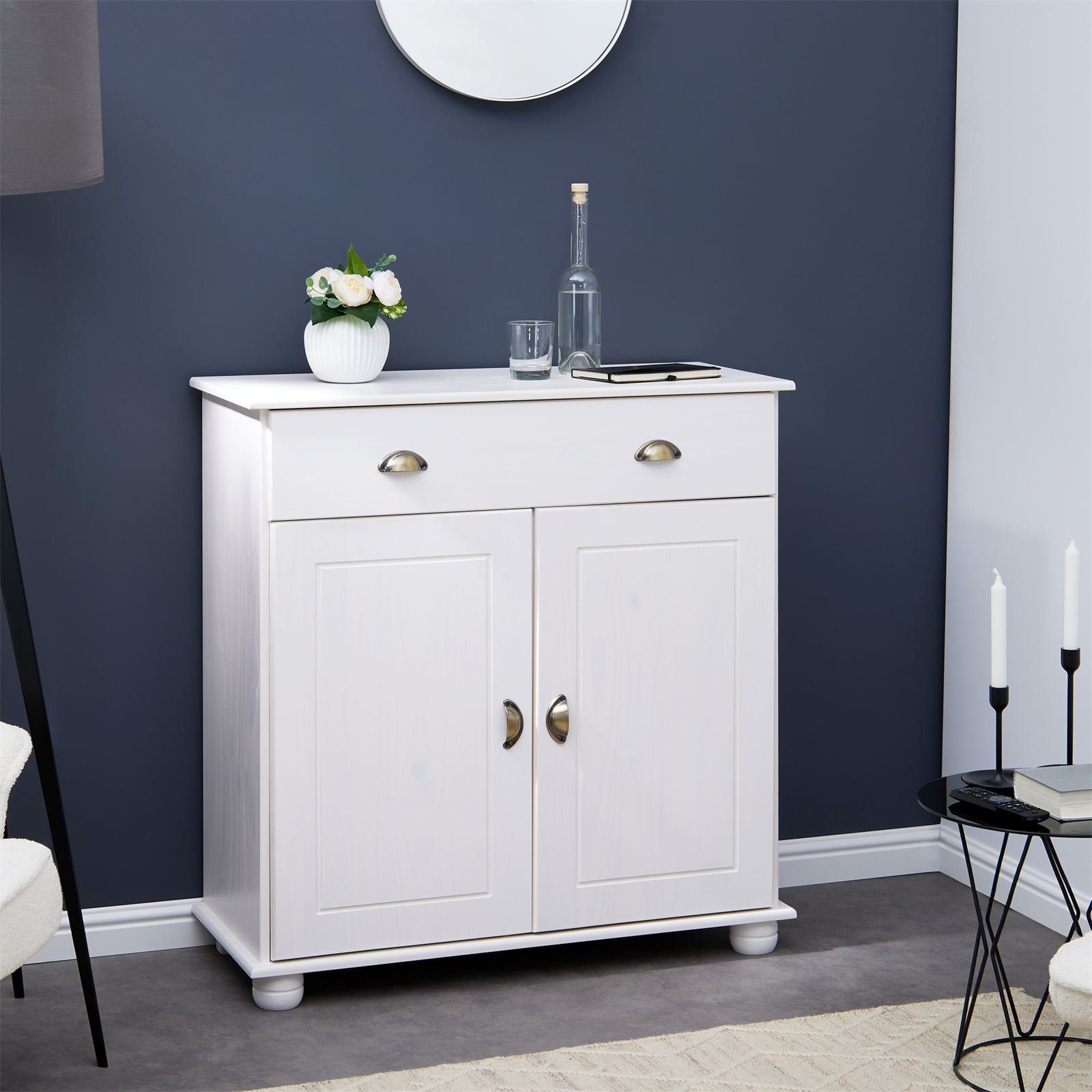 IDIMEX Highboard COLMAR, Kommode Vertiko Highboard Anrichte Holz Kiefer mas günstig online kaufen