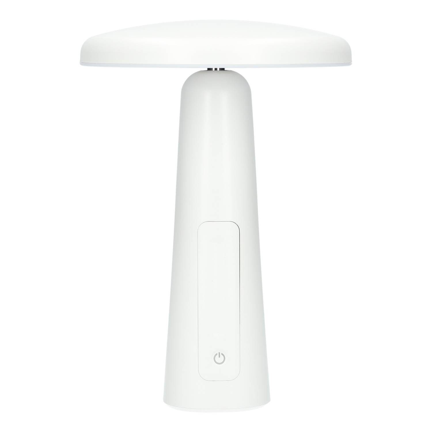 SARAZ Lights LED Tischleuchte - LED Akku Tischlampe Salema, Stufenlos dimmbar über Touch-Sensortaste, LED fest integriert, 3000 Kelvin - helles warmweiß, Akku