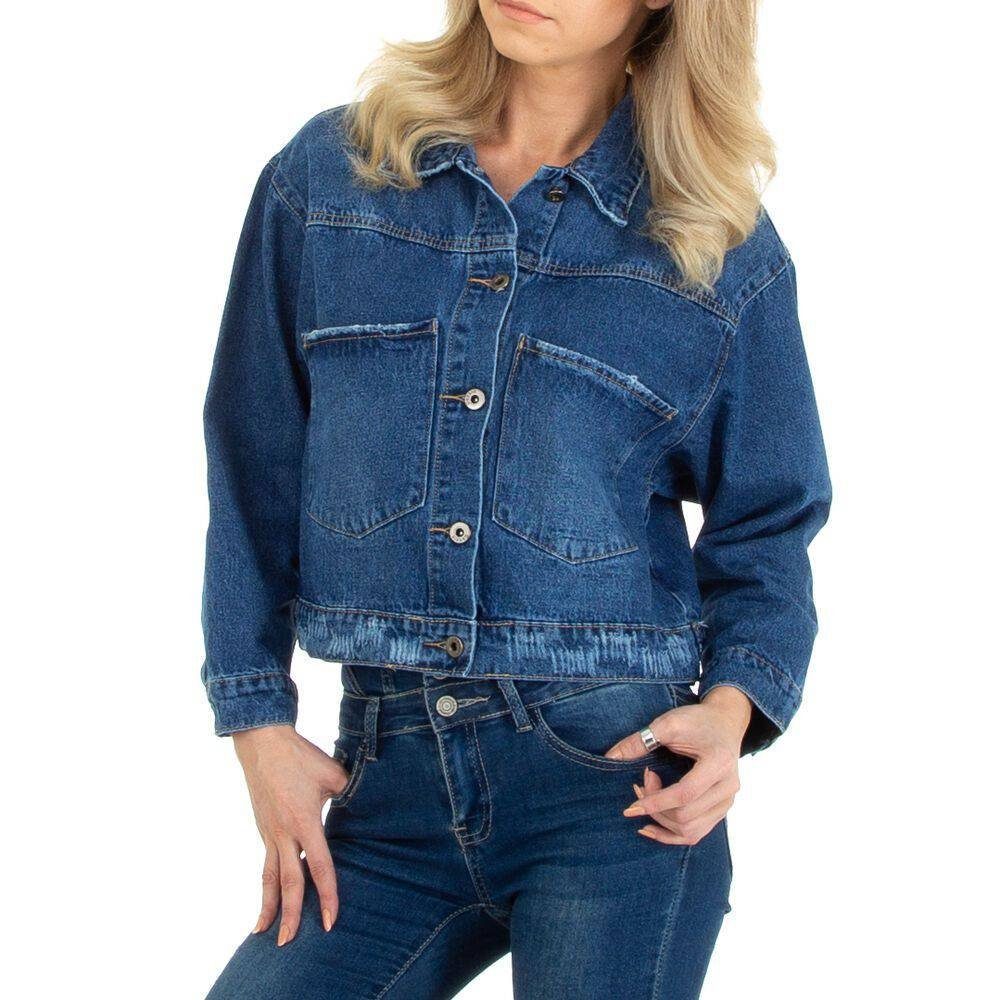 Ital-Design Jeansjacke Damen Freizeit (76457573) Jeansjacke günstig online kaufen